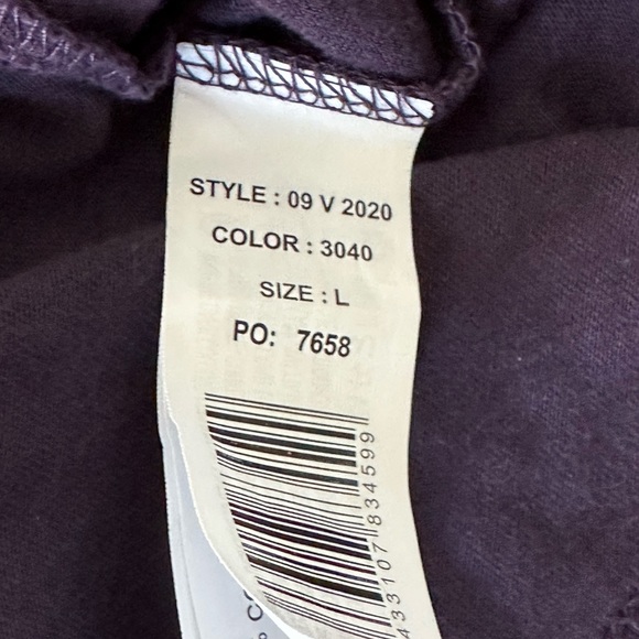 Plum color long sleeve dress with details - Picture 4 of 8